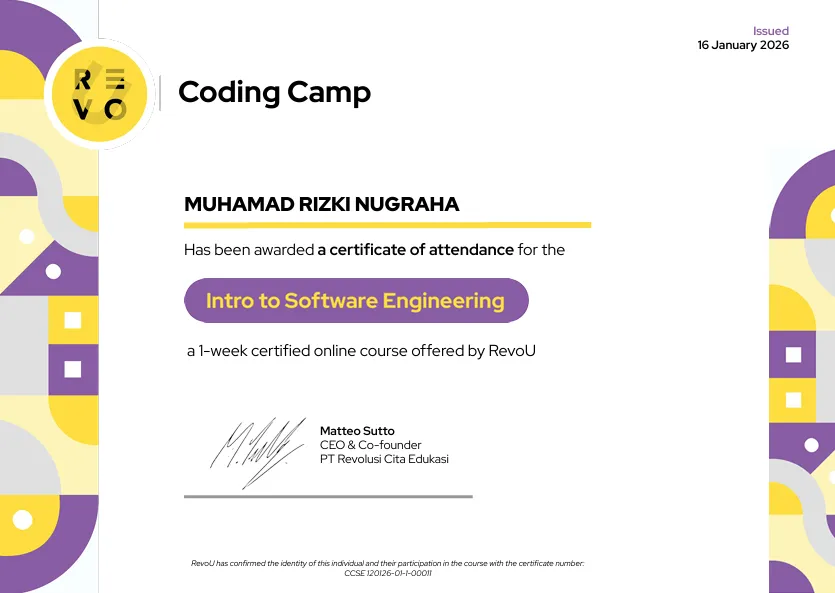 Intro to Software Engineering